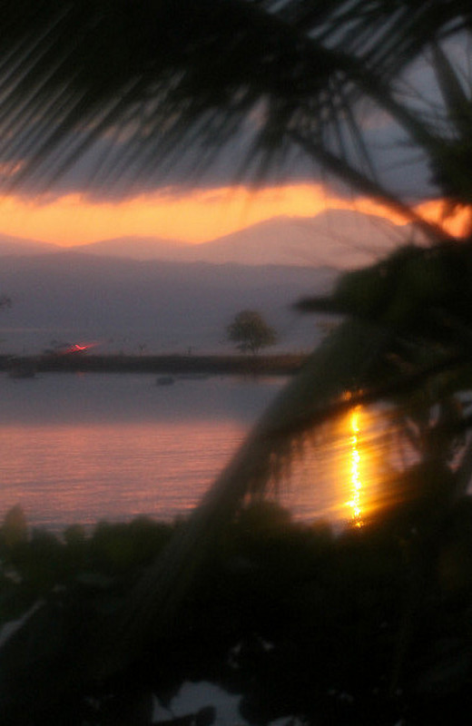Jewel of a sunrise at Puerto Jimenez