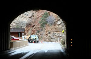 Zion National Park East Exit Tunnel