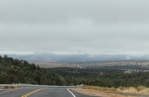 Road back to Kanab and Page