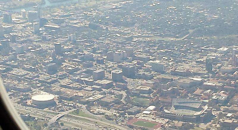 Austin from the air