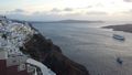 looking down from Thira