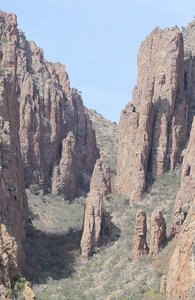 Up in the Basin in the Chisos Mountains Big Bend