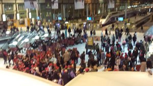 view of floor in Gare de Lyon
