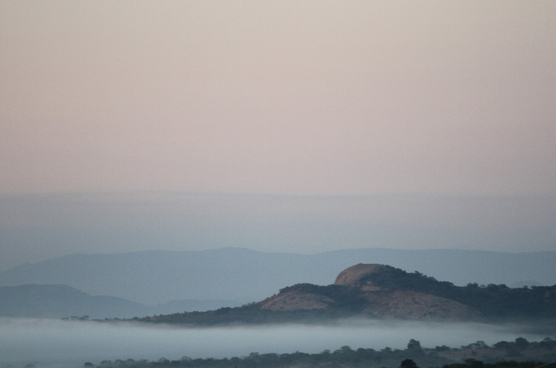 Driving into Kruger at Sunrise