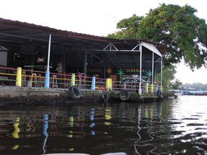 La Taberna from the water