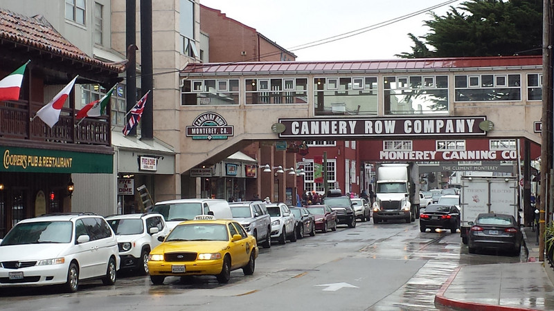 drive down area of Cannery Row