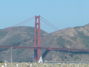 Ride cross Golden Gate Bridge!