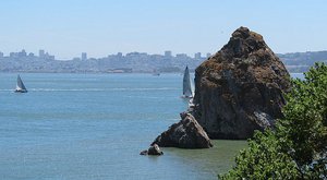 Beautiful San Francisco Bay from Marin County