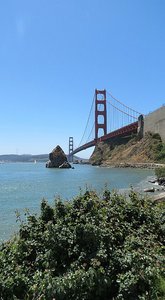 Beautiful San Francisco Bay from Marin County