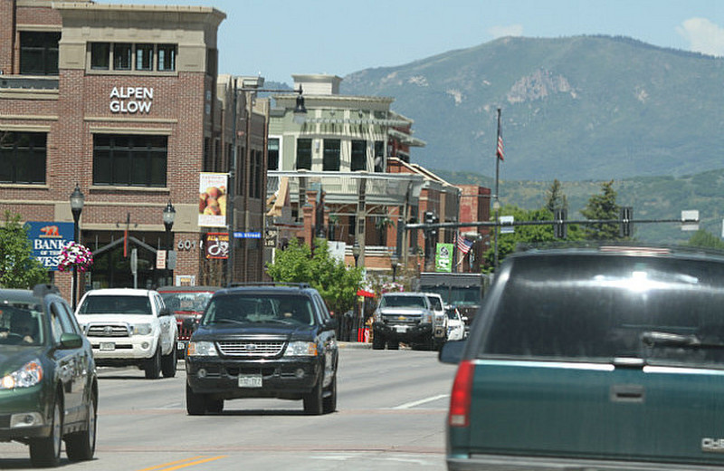 Passing through Steamboat Springs, CO