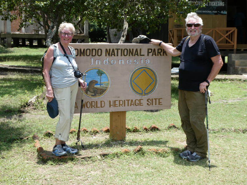 Stan and Sister Anna @ Komodo Park Entrance