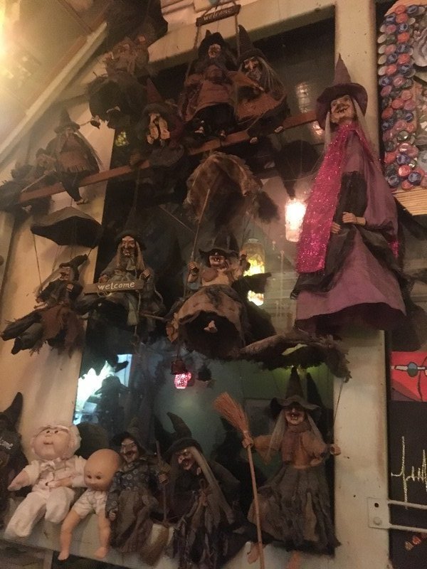 The Joy Luck Club Restaurant Wall of Witches 