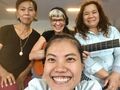 Sharing the King’s Song with three Thai Language teachers