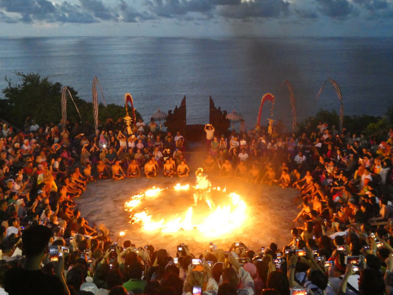 Kecak : One of many Balinese cultural community traditions 