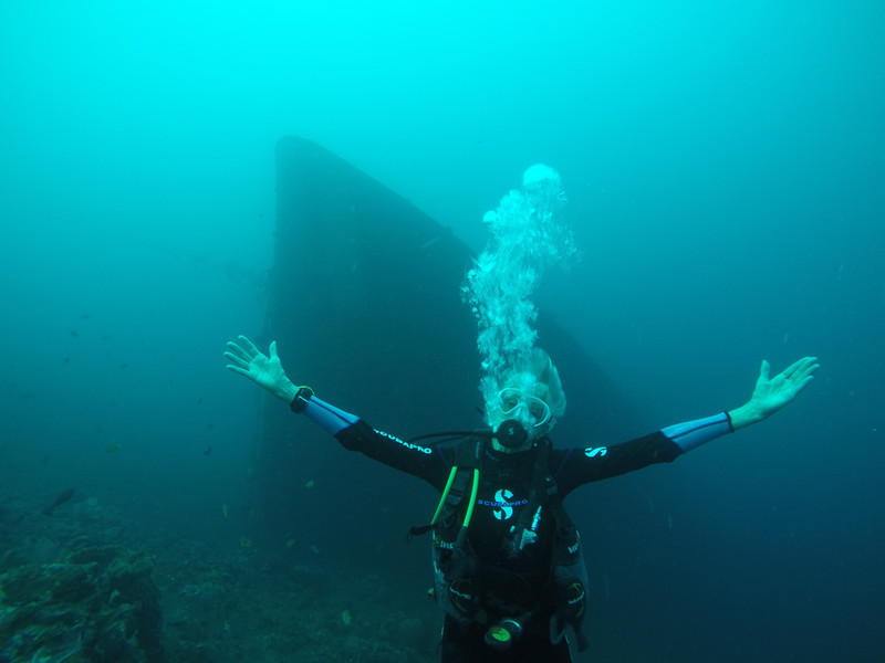Exhilarating Shipwreck Dive   