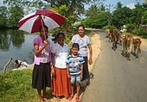 Sri Lankan Family Photo