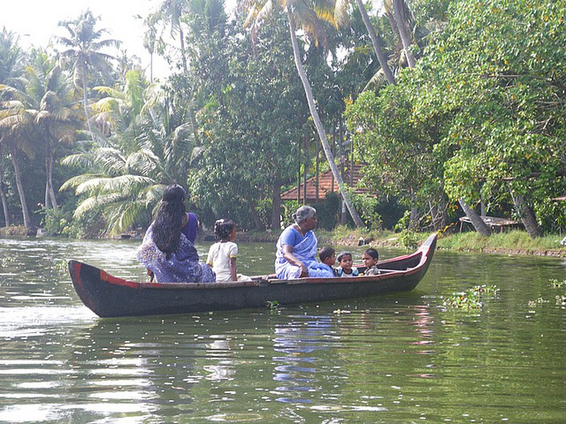 Family outing in Kerala