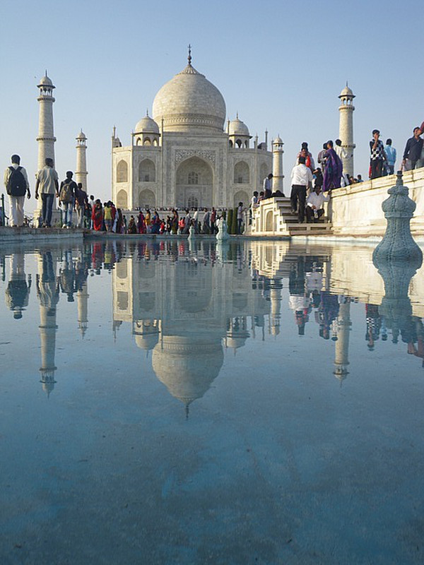 The Taj Reflected in its Waters