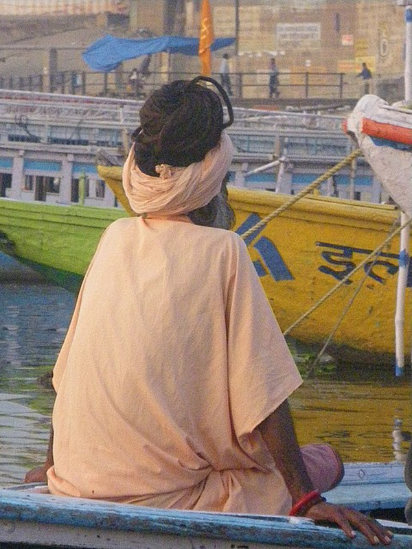 Holy Man on the Ganges