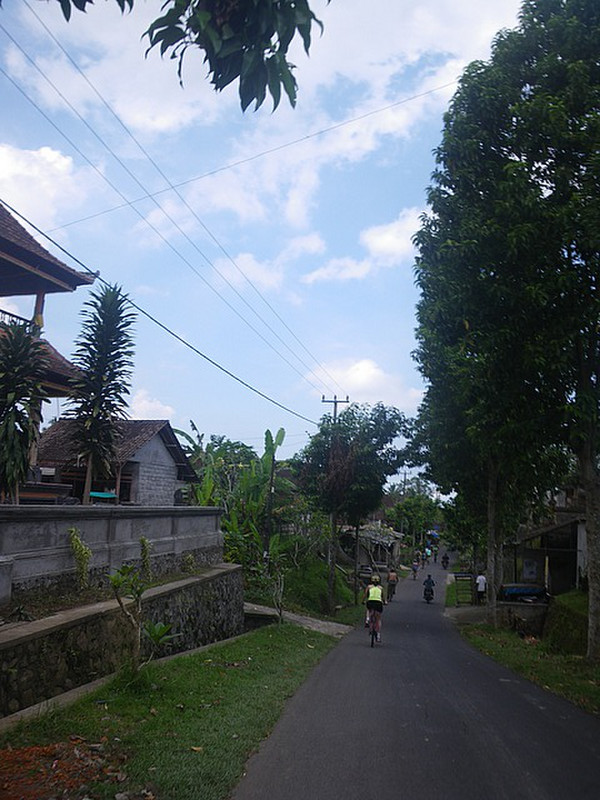 Biking Through Balinese Villages