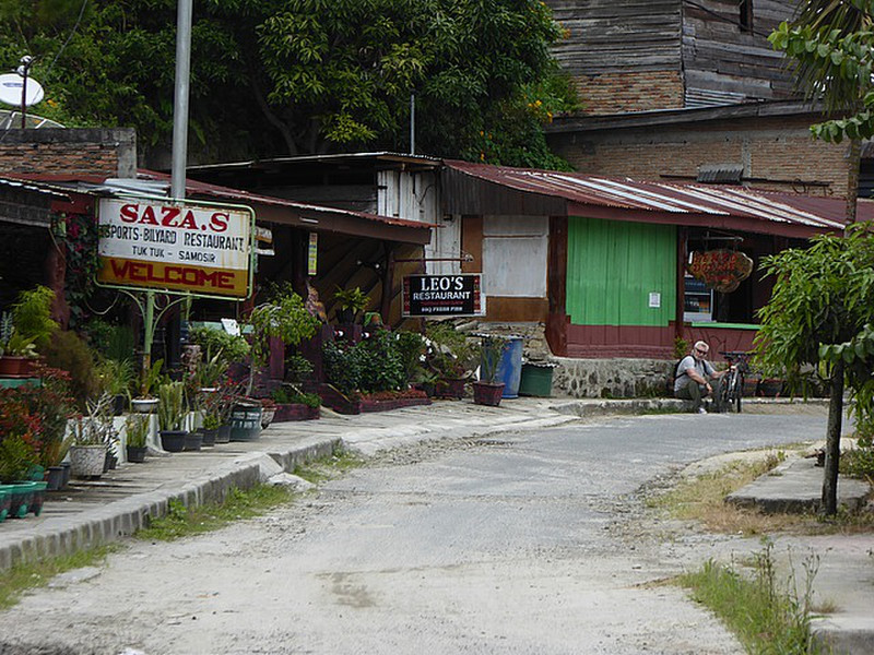 Biking Up and Around Tuk Tuk, Samosir Island