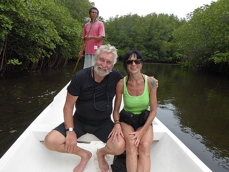 Boating Through the Mangrove Forest