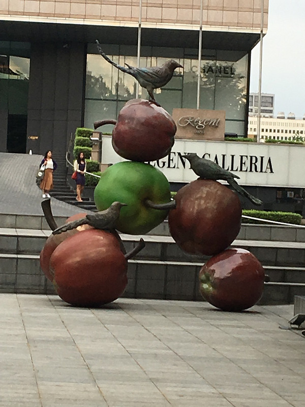 Sculpture in a City Square