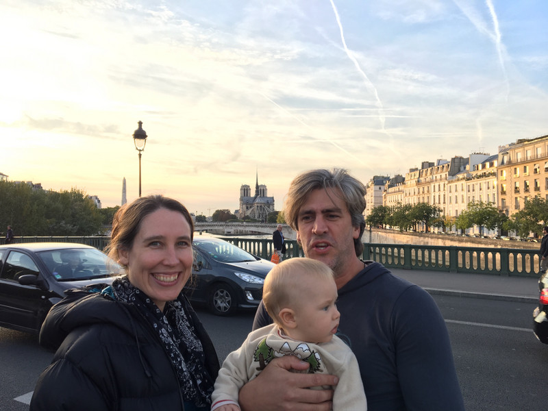Our family in Paris!