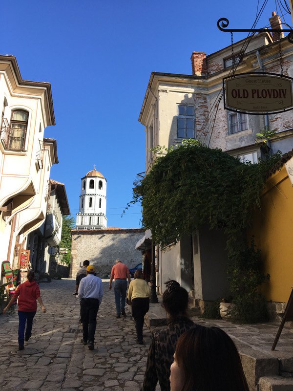 Plovdiv - Old town streets