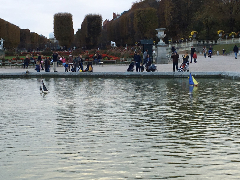 Toy sail boats at Jardin du Luxembourg 