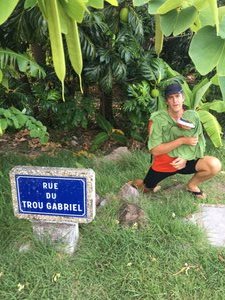 French street names in Guadeloupe!