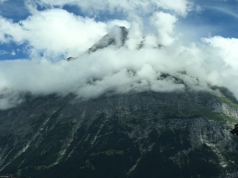 Face of the Eiger (from Gimmelwald)