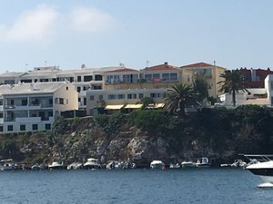 Our apartment seen from Isla del Rey