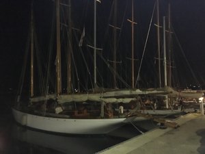 Classic boats in harbour