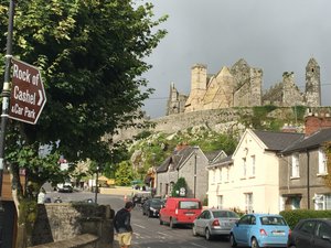 The rock of Cashel - View from the town