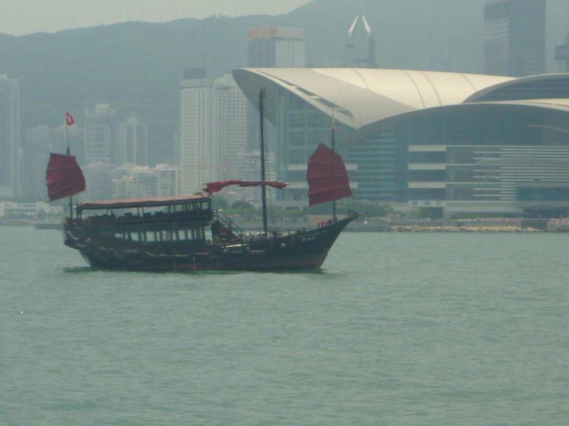 This is the sort of Sampan I thought we would get on