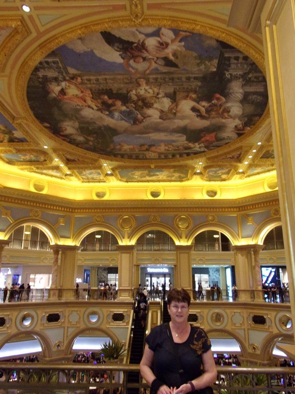 Inside one of the Casino Hotels
