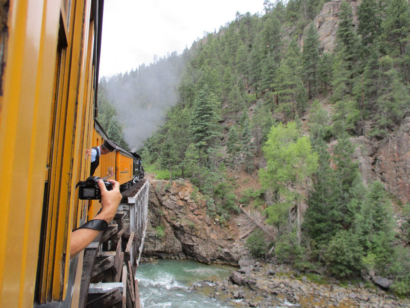 On the Durango Narrow Gauge Railway