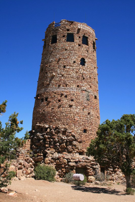The Watchtower at South Rim Grand Canyon