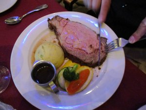 Just a Little Slice of Prime Rib! 