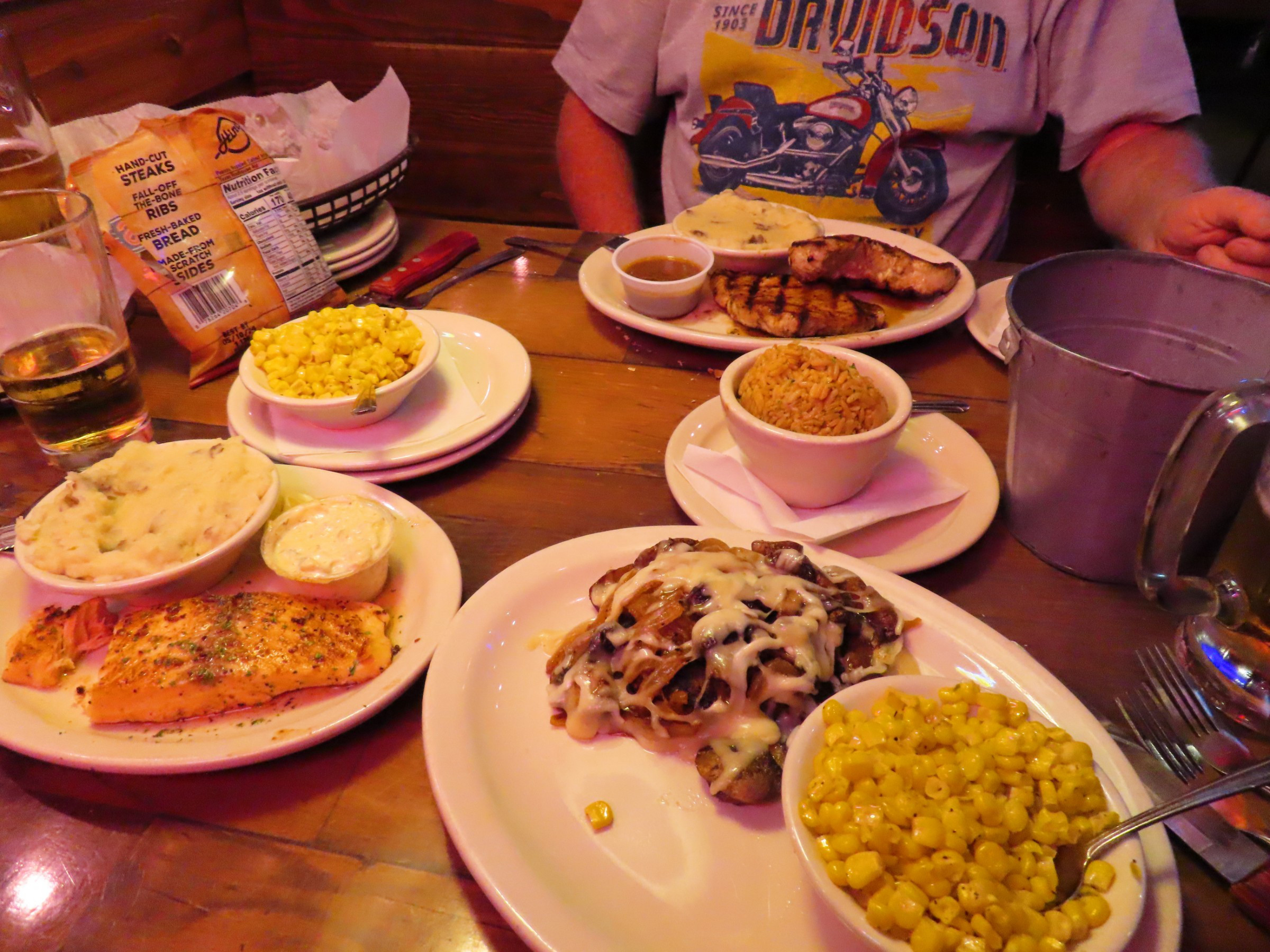 Texas Roadhouse Dinner Photo