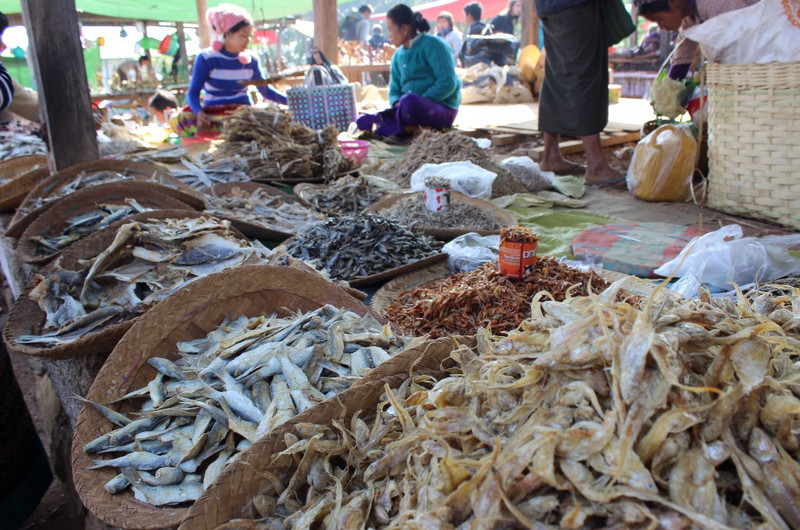 The wonderful smells of dried fish