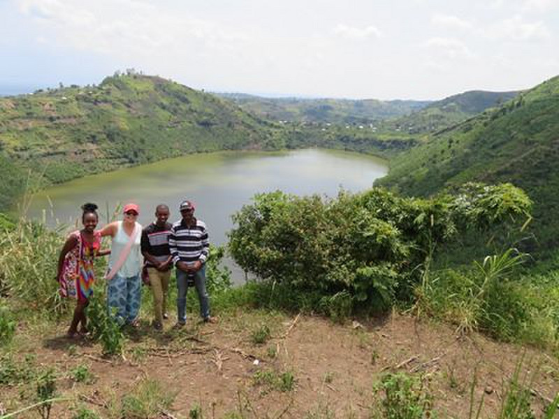 One of the 53 Crater Lakes in Rubirizi,our District
