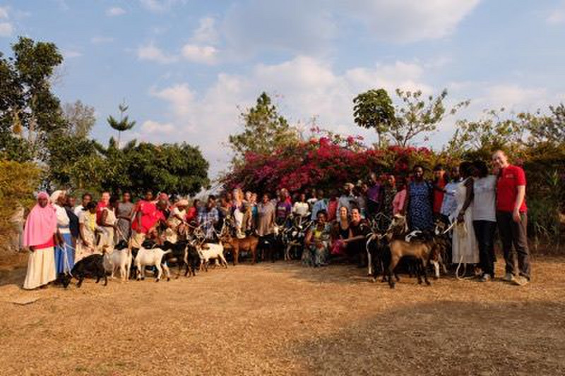The Goat Project- beneficiaries, paravets, vets and health professionals