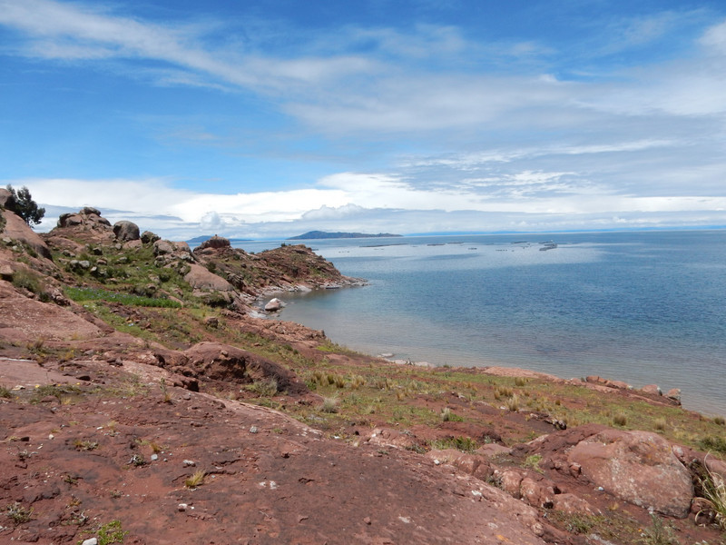 Lovely view of Lake Titicaca