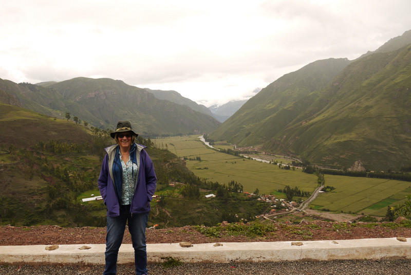 Tiz in front of Sacred valley