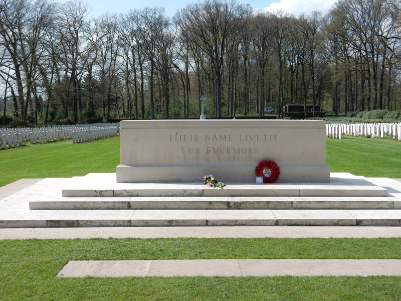 Entrance to the War Cemetery
