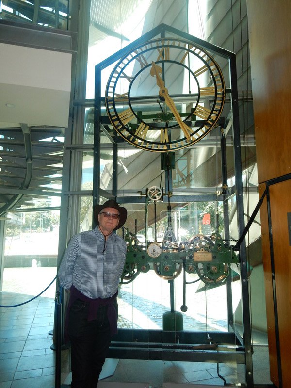 Large clock from Ascot Racecourse
