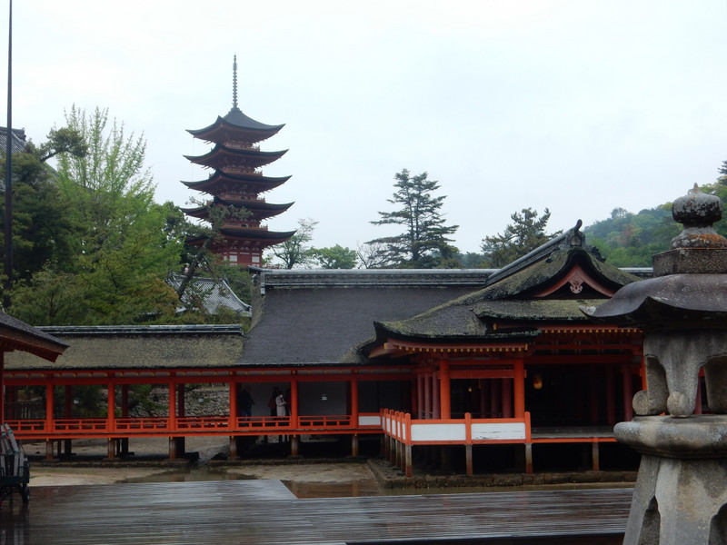 Pagoda and shrine