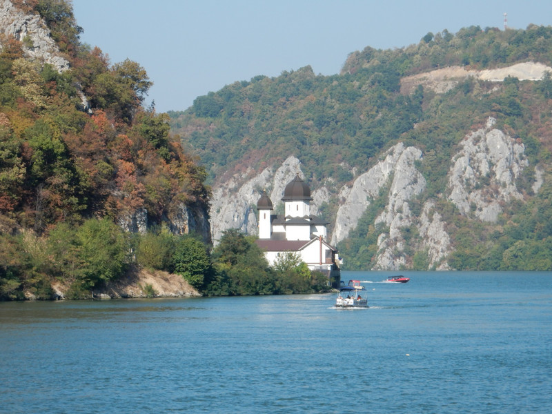 A monastery on the river
